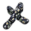 Flower White Daffodil Print Pattern Muay Thai Shin Guards-grizzshop