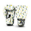 Load image into Gallery viewer, Flower Yellow Tulip White Print Pattern Boxing Gloves-grizzshop