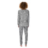 Flower Zentangle Print Pattern Women's Pajamas-grizzshop