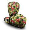 Flowers Hawaii Tropical Print Pattern Boxing Gloves-grizzshop