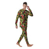 Flowers Hawaii Tropical Print Pattern Men's Pajamas-grizzshop