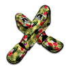 Flowers Hawaii Tropical Print Pattern Muay Thai Shin Guards-grizzshop