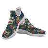 Flowers Hibiscus Plumeria Print Pattern White Athletic Shoes-grizzshop