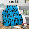 Flying Eagle Pattern Print Blanket-grizzshop