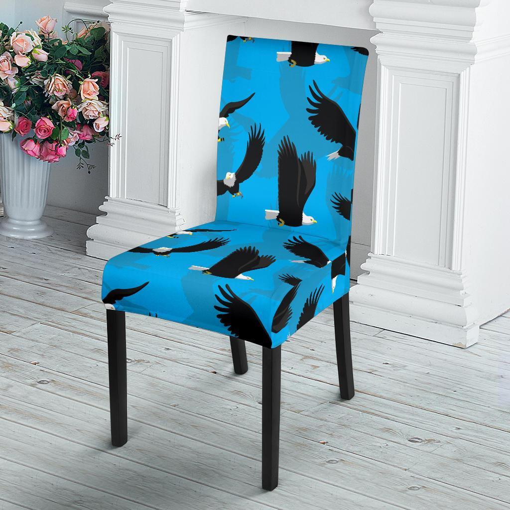 Flying Eagle Pattern Print Chair Cover-grizzshop