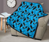 Flying Eagle Pattern Print Quilt-grizzshop