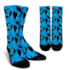 Flying Eagle Pattern Print Unisex Crew Socks-grizzshop