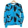 Flying Eagle Pattern Print Women's Sweatshirt-grizzshop