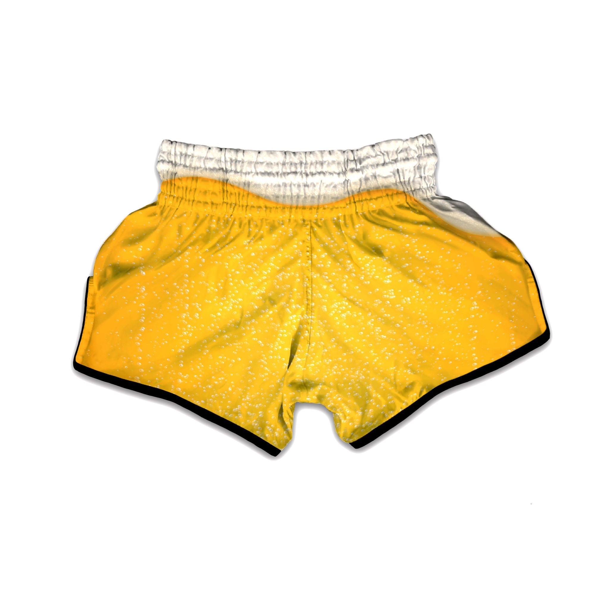 Foam And Beer Print Muay Thai Boxing Shorts-grizzshop