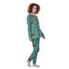 Football Retro American Print Pattern Women's Pajamas-grizzshop