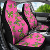 Foral Pink Butterfly Universal Fit Car Seat Covers-grizzshop