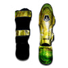 Forest Sunrise Print Muay Thai Shin Guards-grizzshop