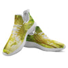 Forest Sunrise Print White Athletic Shoes-grizzshop