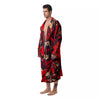 Formed Psychedelic Print Pattern Men's Robe-grizzshop