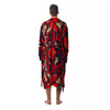 Formed Psychedelic Print Pattern Men's Robe-grizzshop