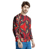 Formed Psychedelic Print Pattern Men's Sweatshirt-grizzshop