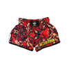 Formed Psychedelic Print Pattern Muay Thai Boxing Shorts-grizzshop