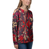 Formed Psychedelic Print Pattern Women's Sweatshirt-grizzshop