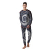 Fossil Ammonite Shell Print Men's Pajamas-grizzshop