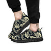 Fossil Dino And T Rex Print Pattern Black Sneaker-grizzshop