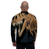 Fossil T-Rex Print Men's Bomber Jacket-grizzshop