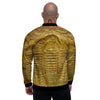 Fossil Trilobite Print Men's Bomber Jacket-grizzshop