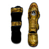 Fossil Trilobite Print Muay Thai Shin Guards-grizzshop