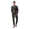 Fossil Tyrannosaurus Dino Print Pattern Men's Pajamas-grizzshop