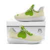 Four Leaf Clovers Irish Print White Athletic Shoes-grizzshop