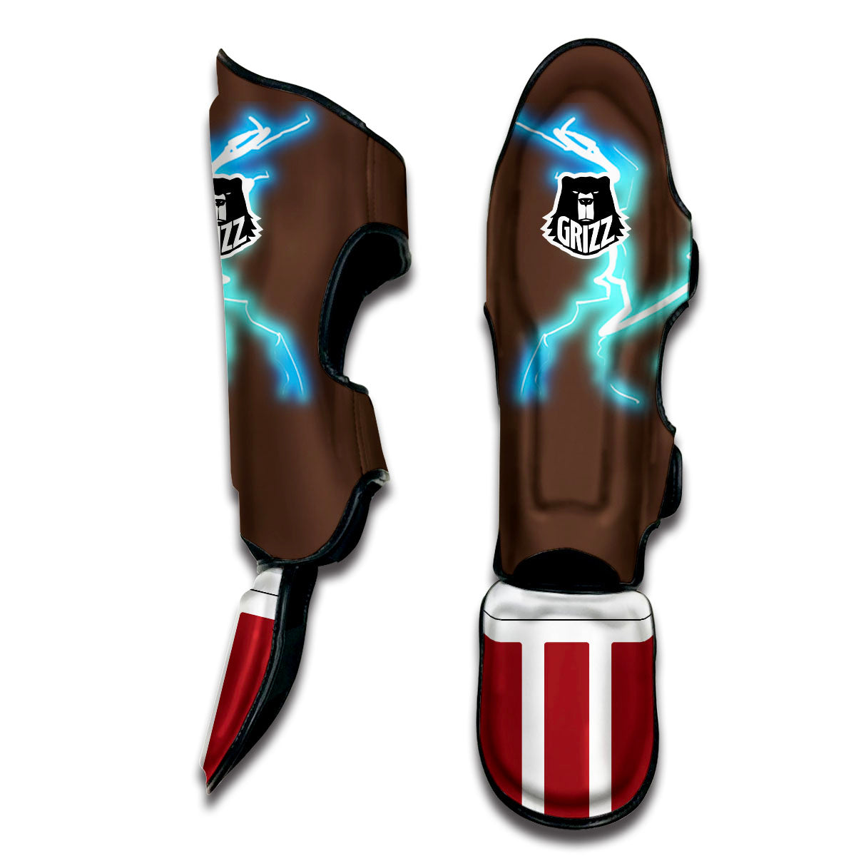 Fourth Raikage Muay Thai Shin Guards-grizzshop