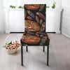 Fox Feather Pattern Print Chair Cover-grizzshop