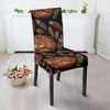 Fox Feather Pattern Print Chair Cover-grizzshop