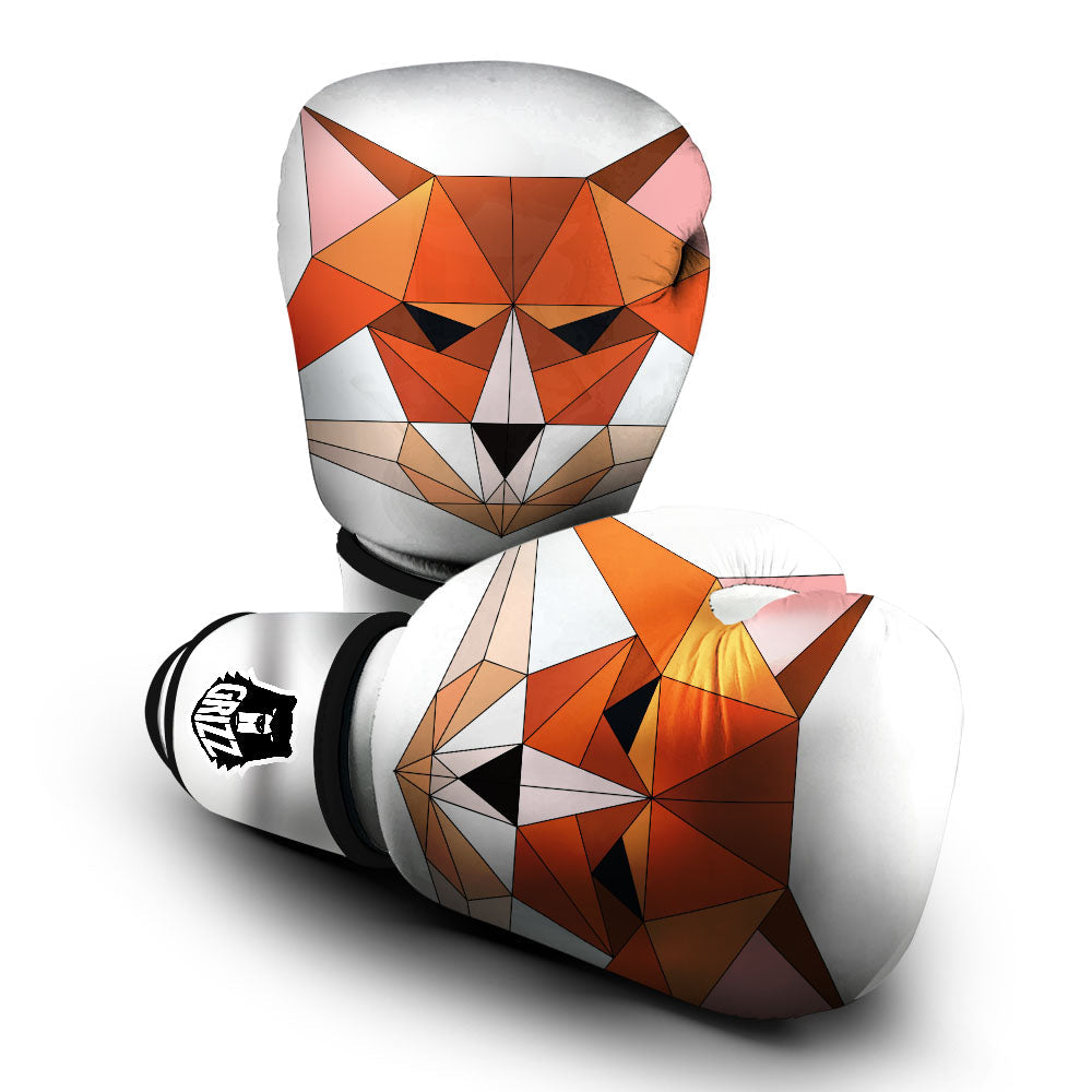 Fox Geometric Print Boxing Gloves-grizzshop