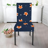 Fox Pattern Print Chair Cover-grizzshop