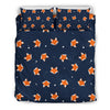 Fox Pattern Print Duvet Cover Bedding Set-grizzshop