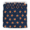 Fox Pattern Print Duvet Cover Bedding Set-grizzshop