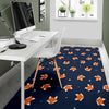 Fox Pattern Print Floor Mat-grizzshop