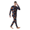 Fox Winter Print Pattern Men's Pajamas-grizzshop