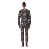 Fractal Abstract Print Men's Pajamas-grizzshop