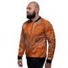 Fractal Psychedelic Trippy Print Men's Bomber Jacket-grizzshop