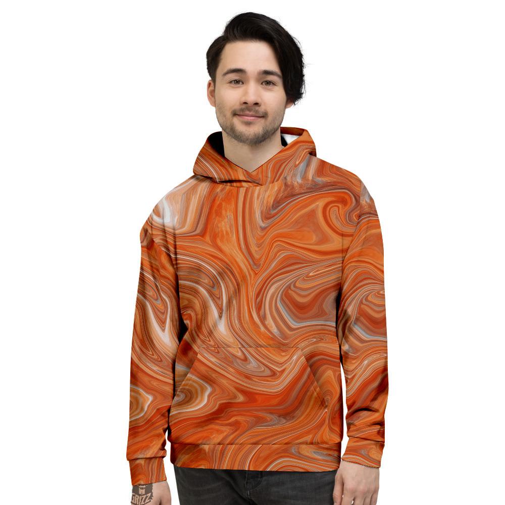 Fractal Psychedelic Trippy Print Men's Hoodie-grizzshop