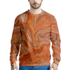 Fractal Psychedelic Trippy Print Men's Sweatshirt-grizzshop