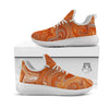 Fractal Psychedelic Trippy Print White Athletic Shoes-grizzshop