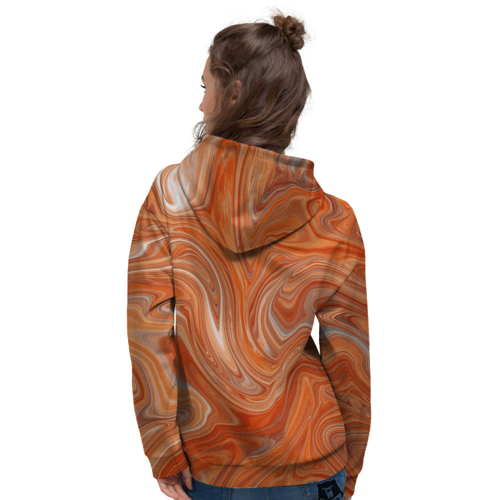 Fractal Psychedelic Trippy Print Women's Hoodie-grizzshop