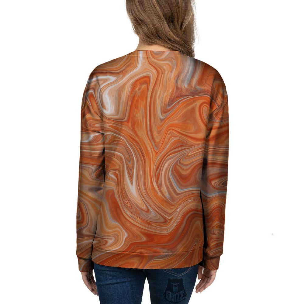 Fractal Psychedelic Trippy Print Women's Sweatshirt-grizzshop