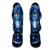 Fractal Steampunk Print Muay Thai Shin Guards-grizzshop