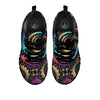 Fractal Trippy Print Black Sneaker-grizzshop