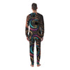 Fractal Trippy Print Men's Pajamas-grizzshop