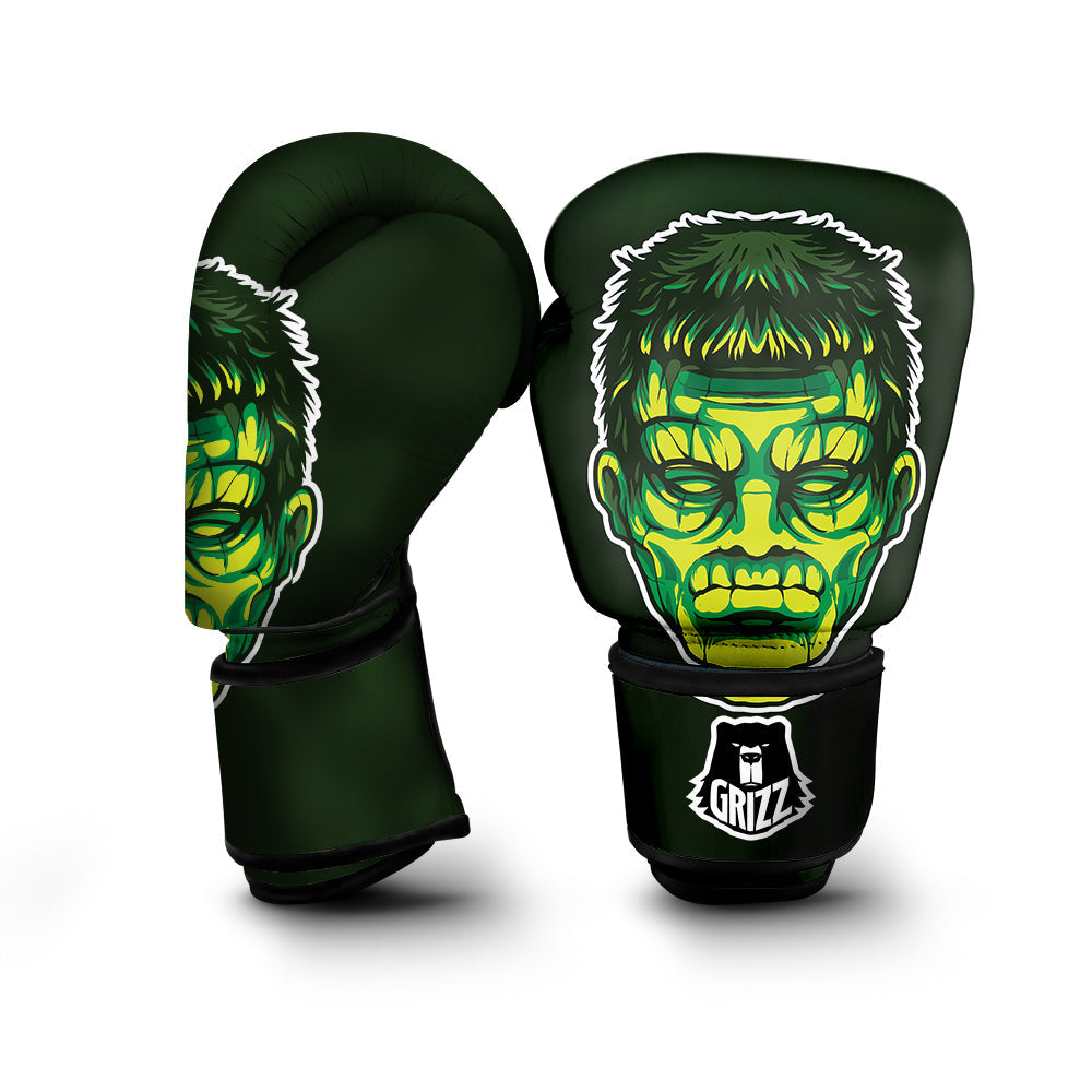 Frankenstein Cartoon Print Boxing Gloves-grizzshop