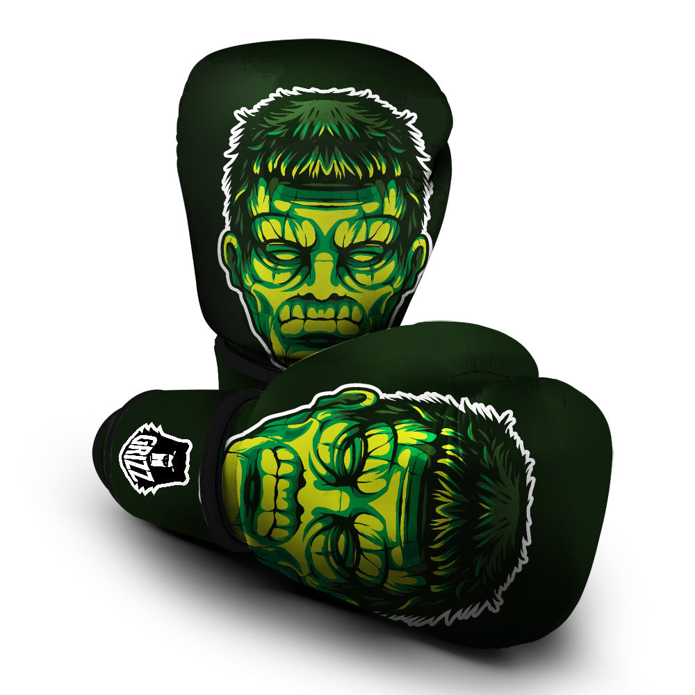 Frankenstein Cartoon Print Boxing Gloves-grizzshop